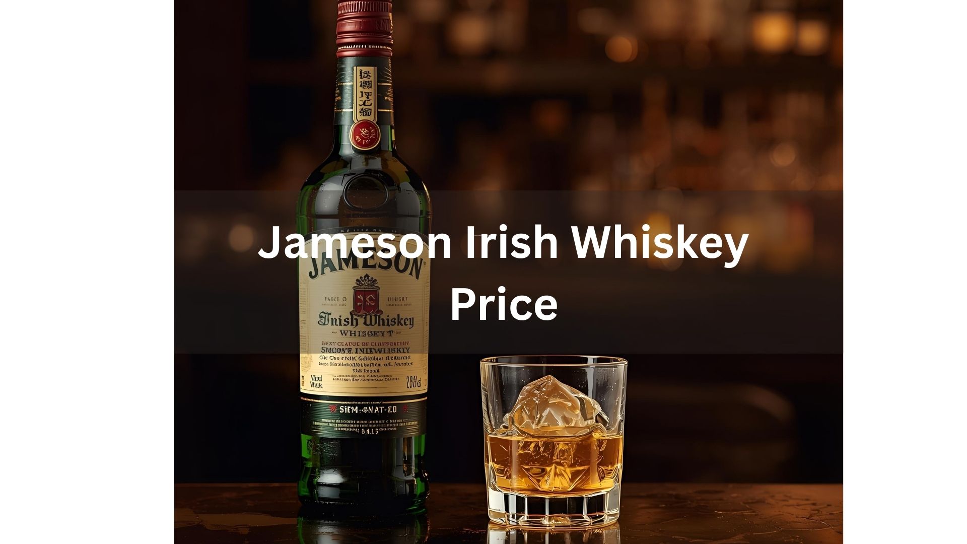 Jameson Irish Whiskey Price in Chandigarh, Punjab 750ml